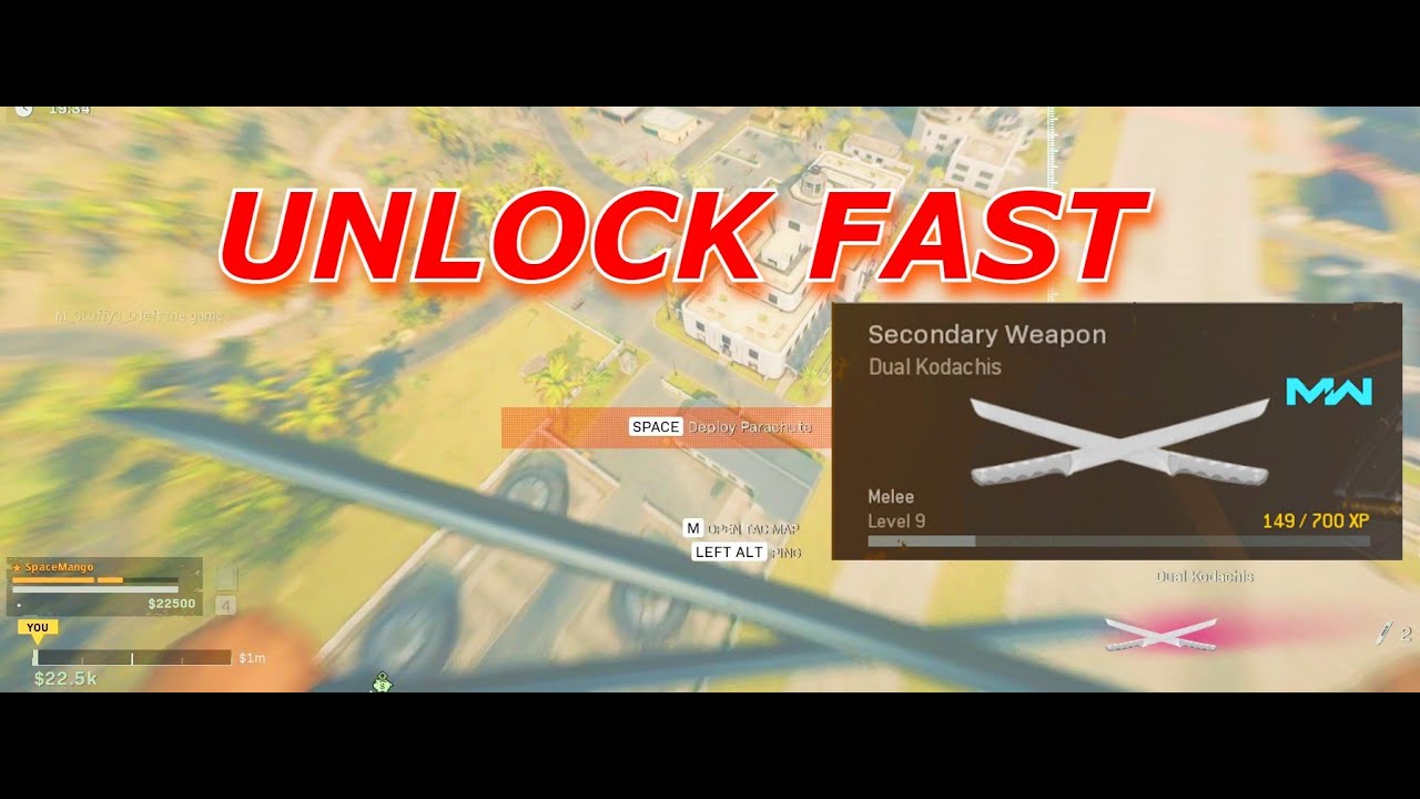 How To Unlock Dual Kodachis In Warzone | (Fastest Method) - YouTube