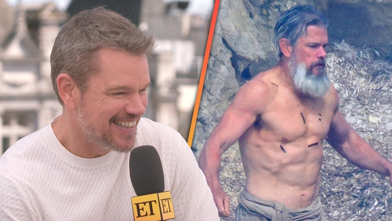 Matt Damon REACTS to ‘Tries to Get Home’ Meme and The Odyssey TRANSFORMATION (Exclusive)