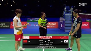 [BWF] WS - Semifinals｜CHEN Yu Fei vs AN Se Young H/L