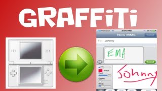 Pictochat On iPhone With Graffiti