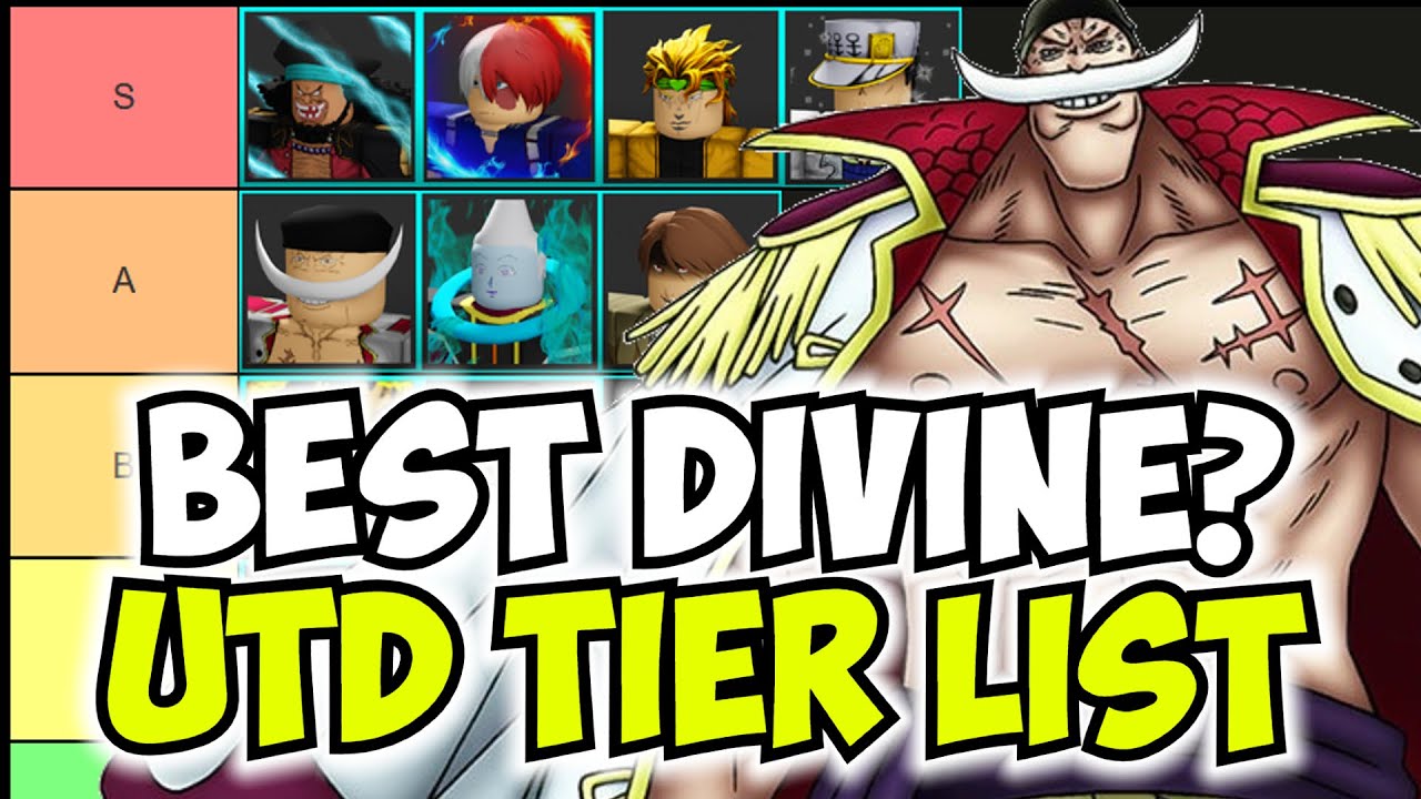 Best Divine Unit?! Ultimate Tower Defense Divine Tier List 