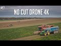 Semisdechaumagearrachage de betteravesnocut drone 4k