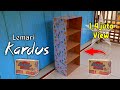 Cara Membuat Lemari dari Kardus