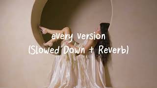 Jessica Baio - every version (Slowed Down + Reverb)