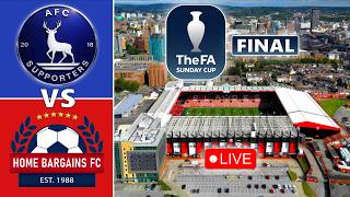 LIVE! | FA Sunday Cup Final | AFC Supporters vs Home Bargains | Sunday League Football