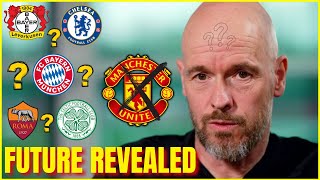 EXCLUSIVE! TEN HAG REVEALS WHICH CLUB HE WILL JOIN! Manchester United News Today