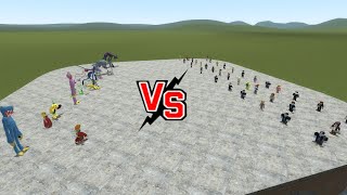 Garry's Mod: Roblox VS Poppy Playtime Fight! /// Mod