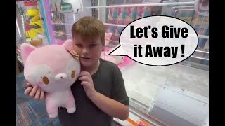 Plush Win 🏆 & Giveaway 🎁 at Round1