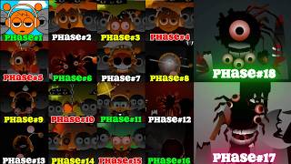 Incredibox Sprunki Mix All Phases : OREN in ALL Different Phases | From Phase 1 to Phase 18 Wealth
