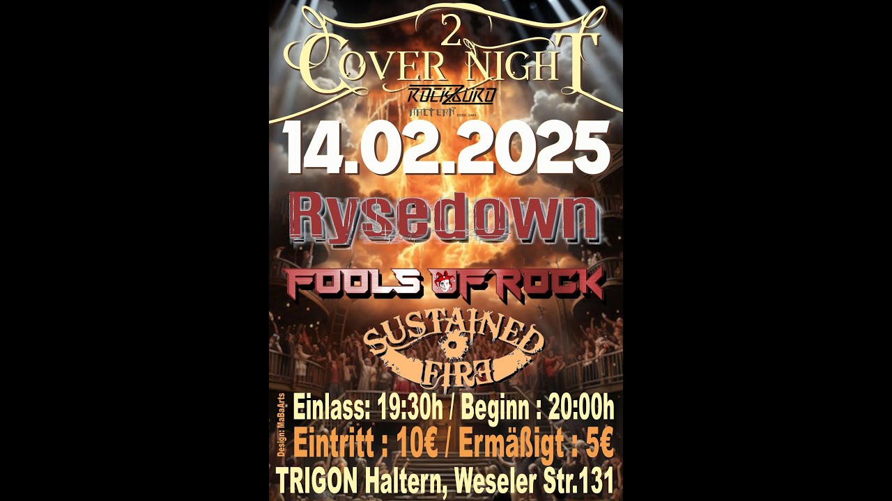 Cover Night Vol. II - Live aus dem Trigon Haltern