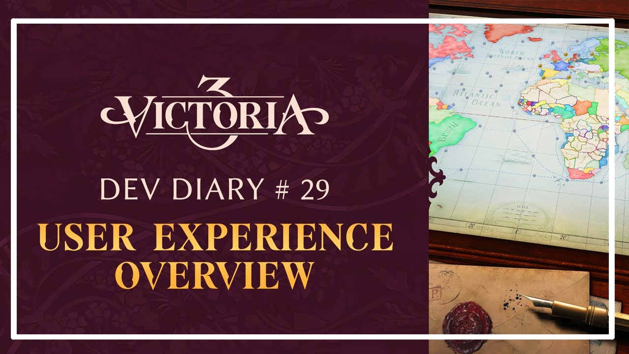 Victoria 3 - Dev Diary #29 - User Experience