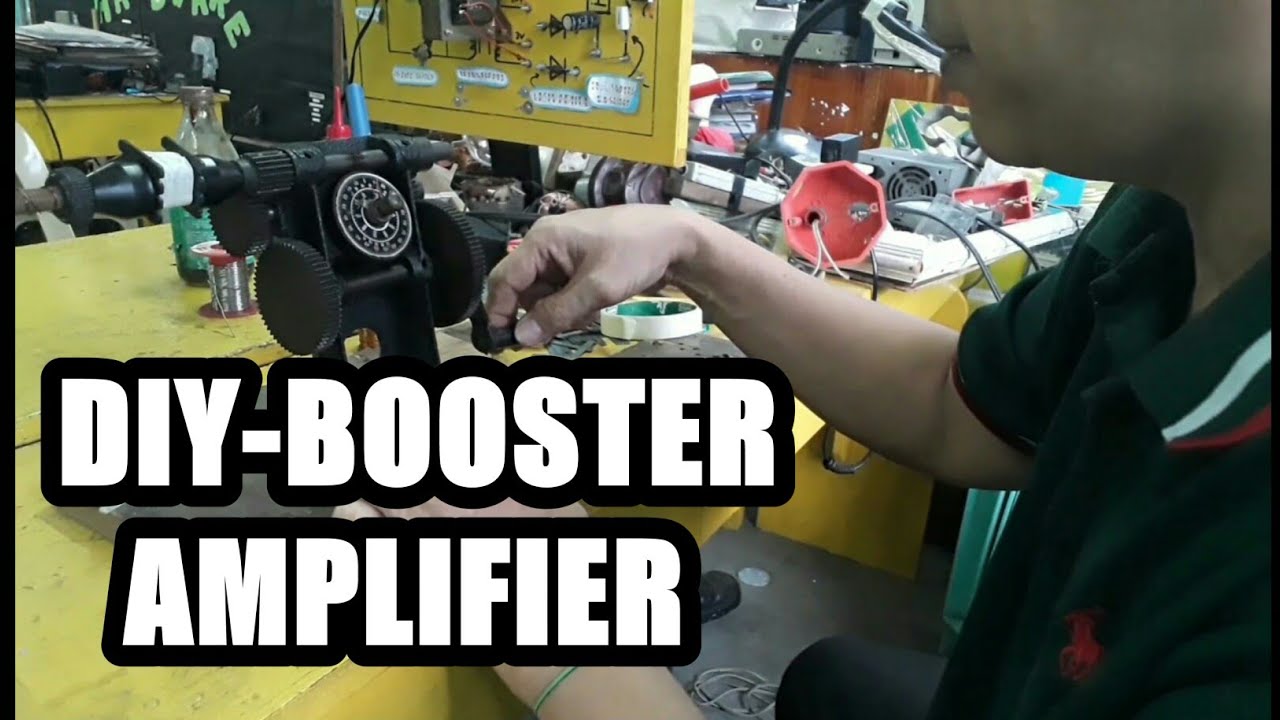 PART-3 DIY- BOOSTER AMPLIFIER (INPUT TRANSFORMER REWIND)