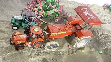 Diy Tractor Stuck in Mud Mini Science Project Part - 2 || @muktar experiment @minifarmer632