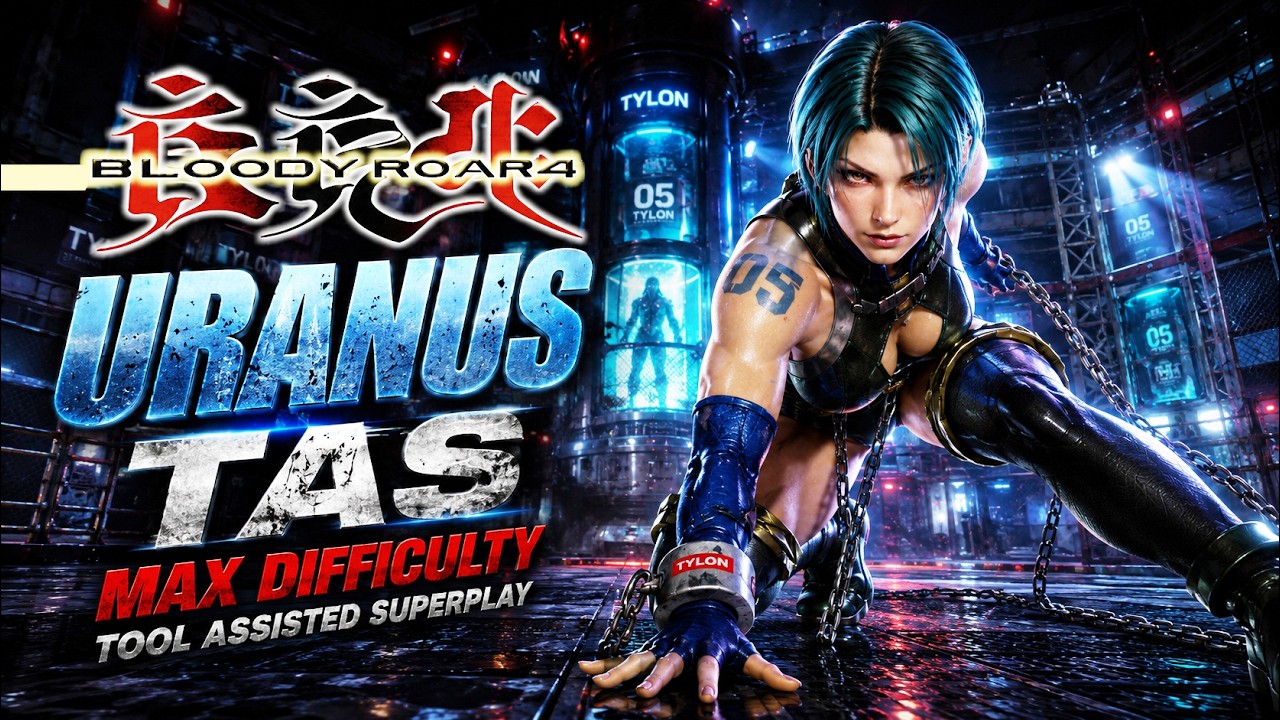 【TAS】BLOODY ROAR 4 - URANUS | MAX POWER BUILD | MAX DIFFICULTY