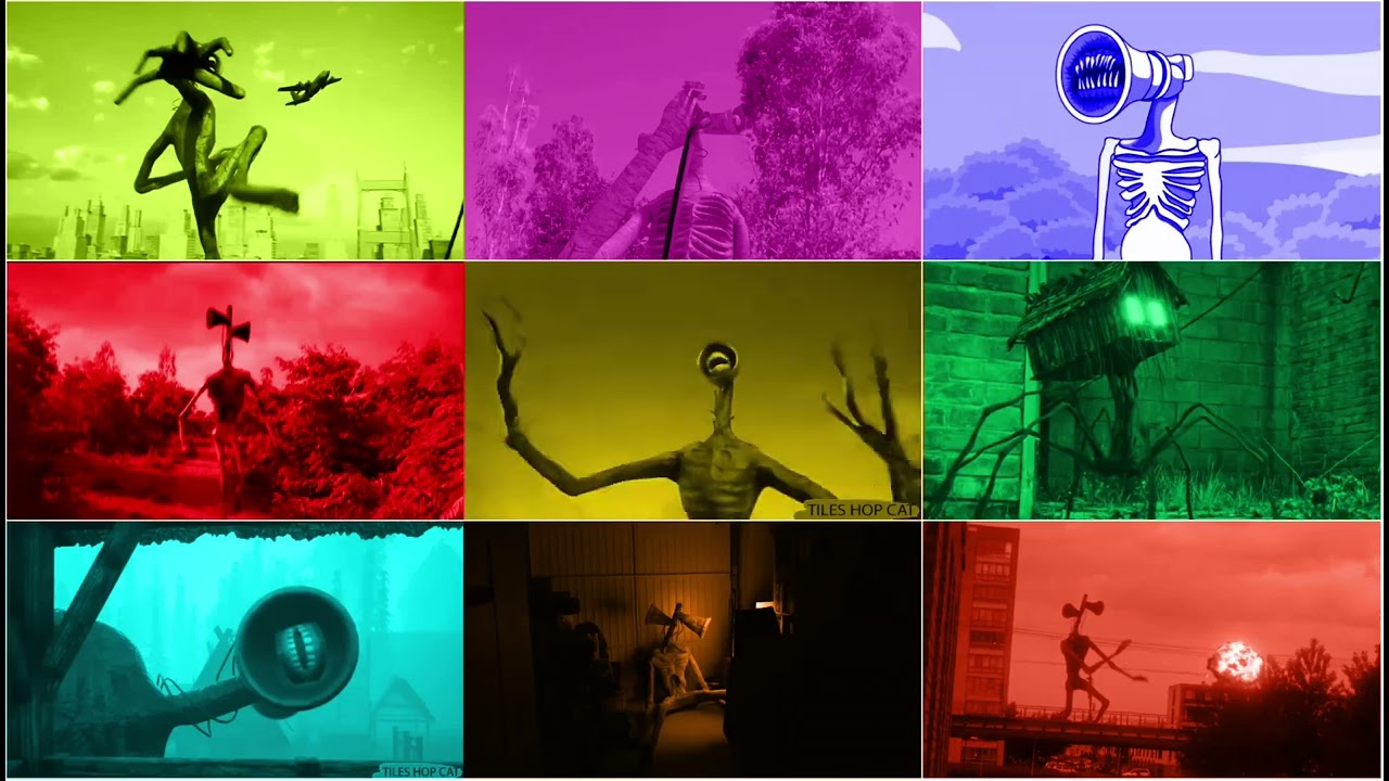 Scary SirenHead Dance But It’s Funny 😂👻  #coffindance #sirenhead 