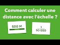 Le calcul dchelle chelle linaire et chelle numrique