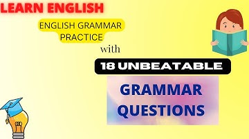 18 ENGLISH GRAMMAR QUESTIONS | MISCELLANEOUS ENGLISH GRAMMAR MCQS | GRAMMAR PRACTICE | MAMTA AGRAWAL
