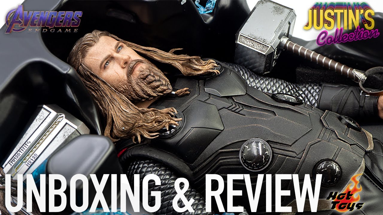 Hot Toys Thor Avengers Endgame Unboxing & Review 