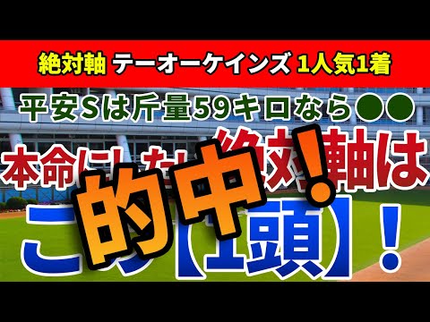 平安ステークス2022【絶対軸1頭】公開！たった100mの距離延長で好走傾向が一変？好相性の血統に注目し、平安Sを完全攻略！