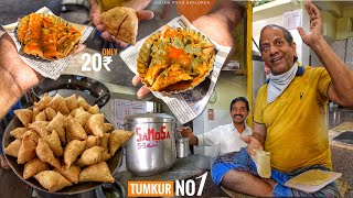 2500 Samosa Sell Everyday | Highest Selling Samosa in Tumkur | No1 Balaji Samosa | Street Food India