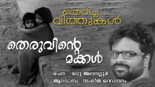 തെരുവിന്റെ മക്കൾ  theruvinte makkal - ആരെയും കരയിപ്പിക്കുന്ന വരികൾ - Madhu Alanallur