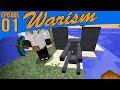 Minecraft Warism - Modded War Survival - GUNS! #1