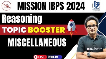 Mission IBPS 2024 | Miscellaneous | Reasoning | Mahendras