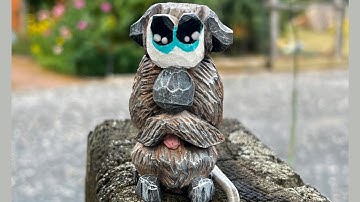 Dog Wood Carving Tutorial (snapshots from free, step by step pictorial at carvingjunkies.com)