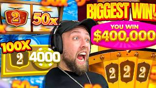$400,000 WIN ON CRAZY TIME… MY BIGGEST CASHOUT EVER