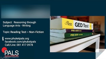 GED Reading Comprehension | Informational Texts (non-fiction)