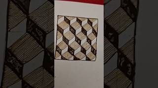 try this optical illusion mehndi design #art #viralshorts #viralvideo