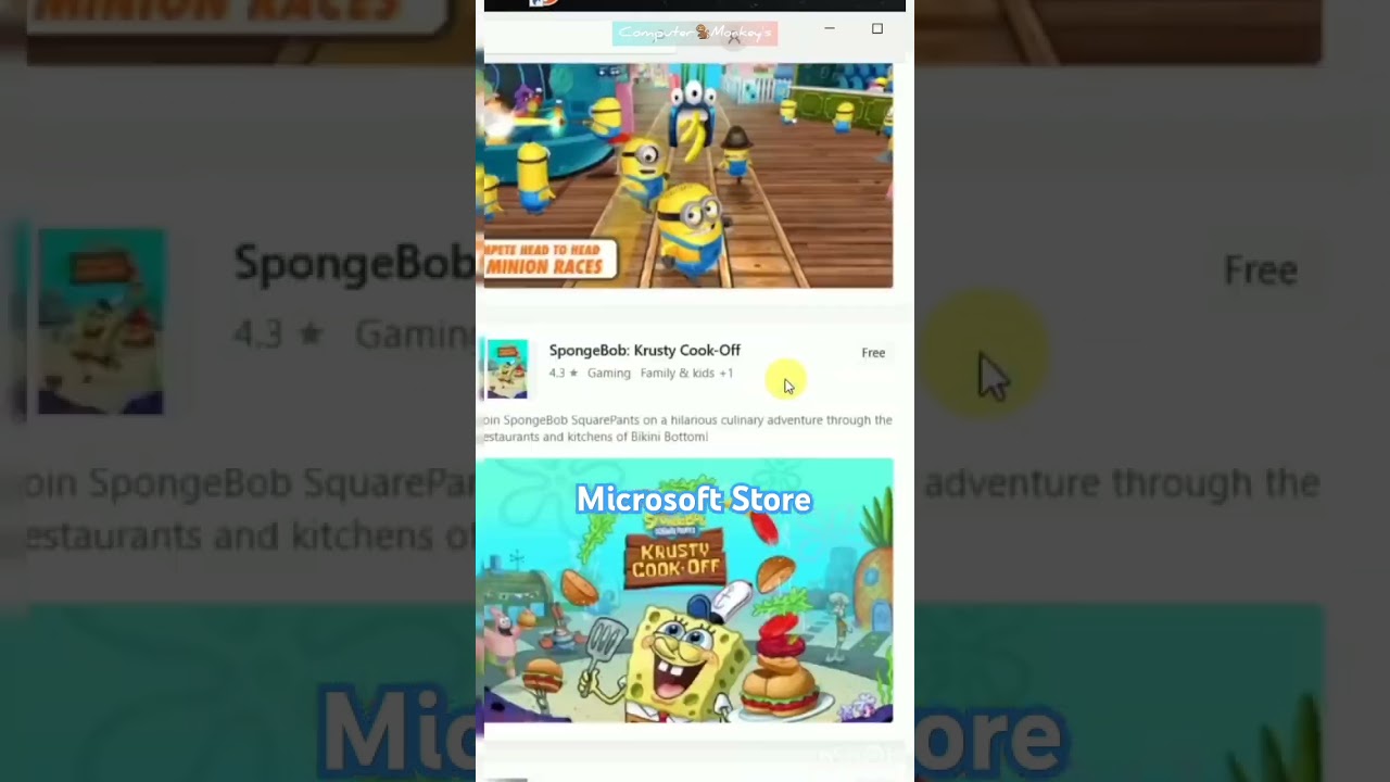 Installation Free Software or Game in Microsoft Store. 