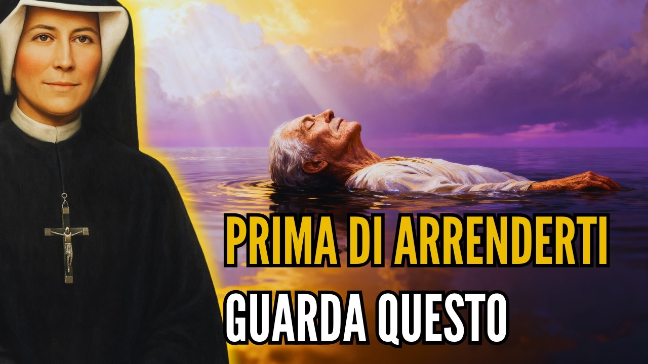 Quando sei stanco di tutto, guarda questo — Santa Faustina