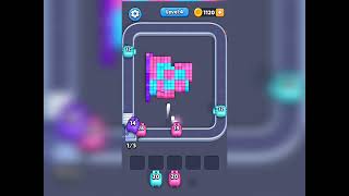 Pixel flow Level 4 Walkthrough Solution Gameplay Gamerstein