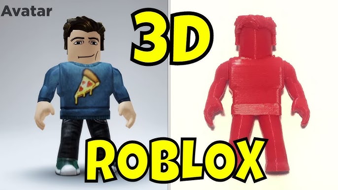 3D Printed Minecraft and Roblox Characters