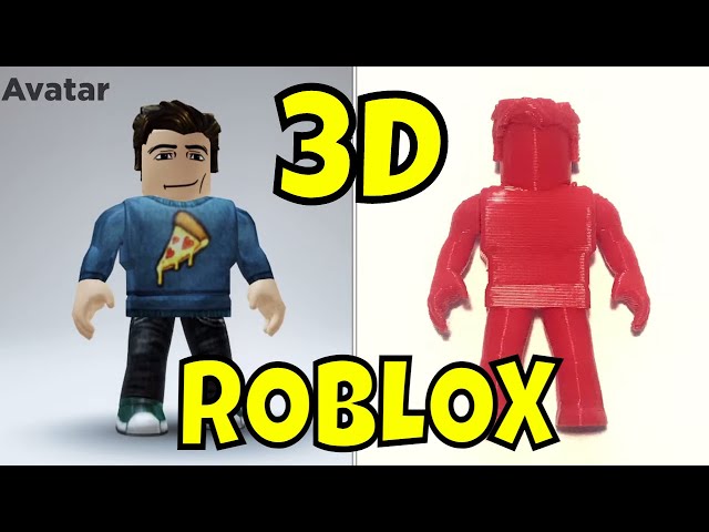 3D Print Your Roblox Avatar 