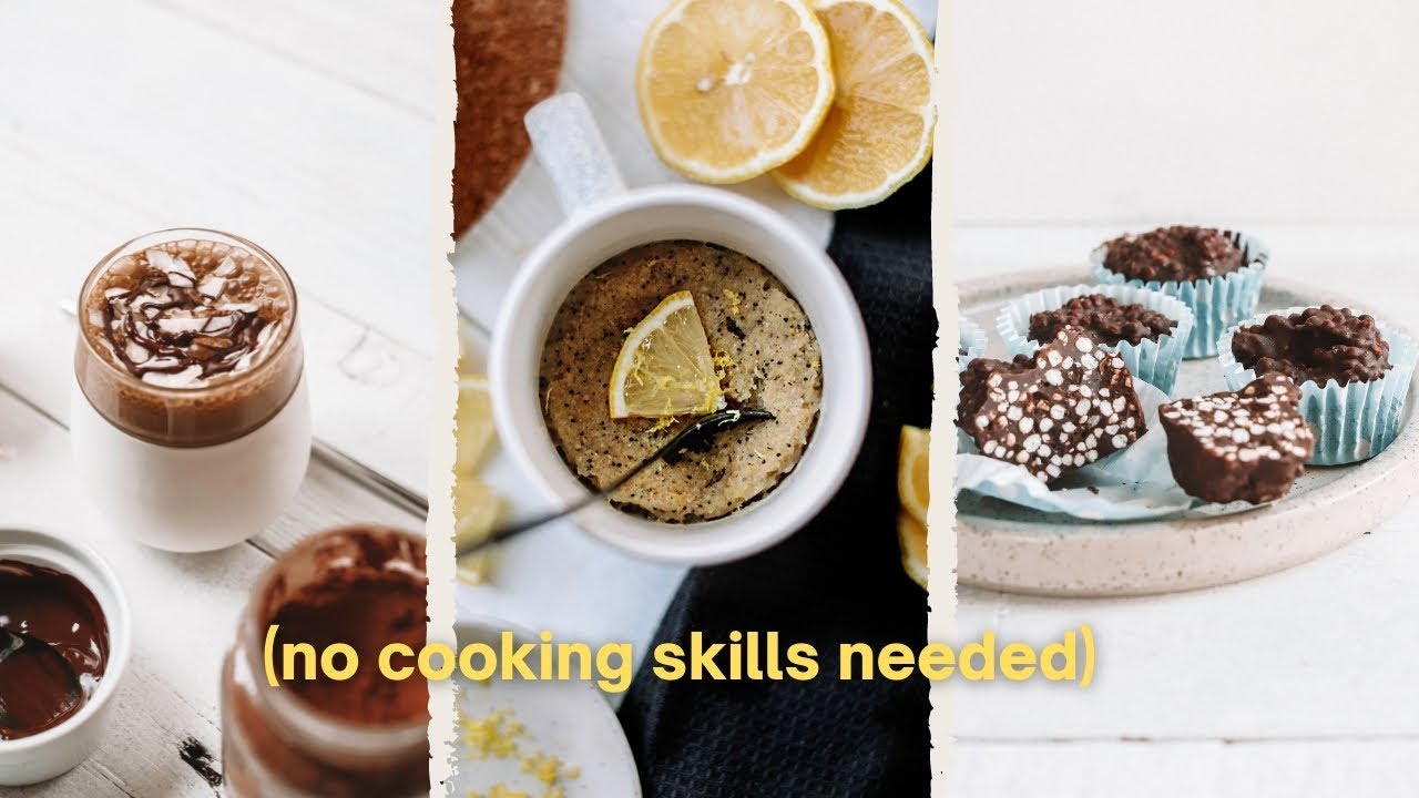 Addictive healthy treats in less than 3 minutes