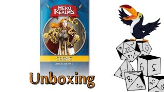 Hero Realms Cleric Character Pack Unboxing
