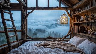 Soft Forest Cabin Rain 🌧 Deep Night Rain Sounds To Fall Asleep Fast🎶#14