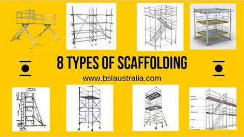 Different Types of Scaffolding Used In Construction