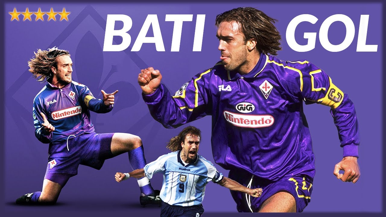 GABRIEL BATISTUTA ⚽ 🇦🇷 Marcó Goles hasta Quedarse SIN PIERNAS  🦁 