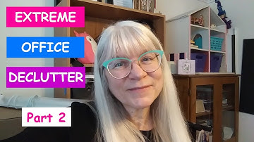 EXTREME OFFICE DECLUTTER PART 2: I MESSED UP!!!/ #simplifying #poem