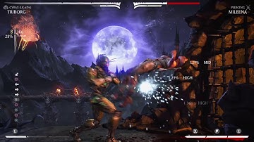 Triborg MKX Cyrax 86% 3-bar reset corner combo
