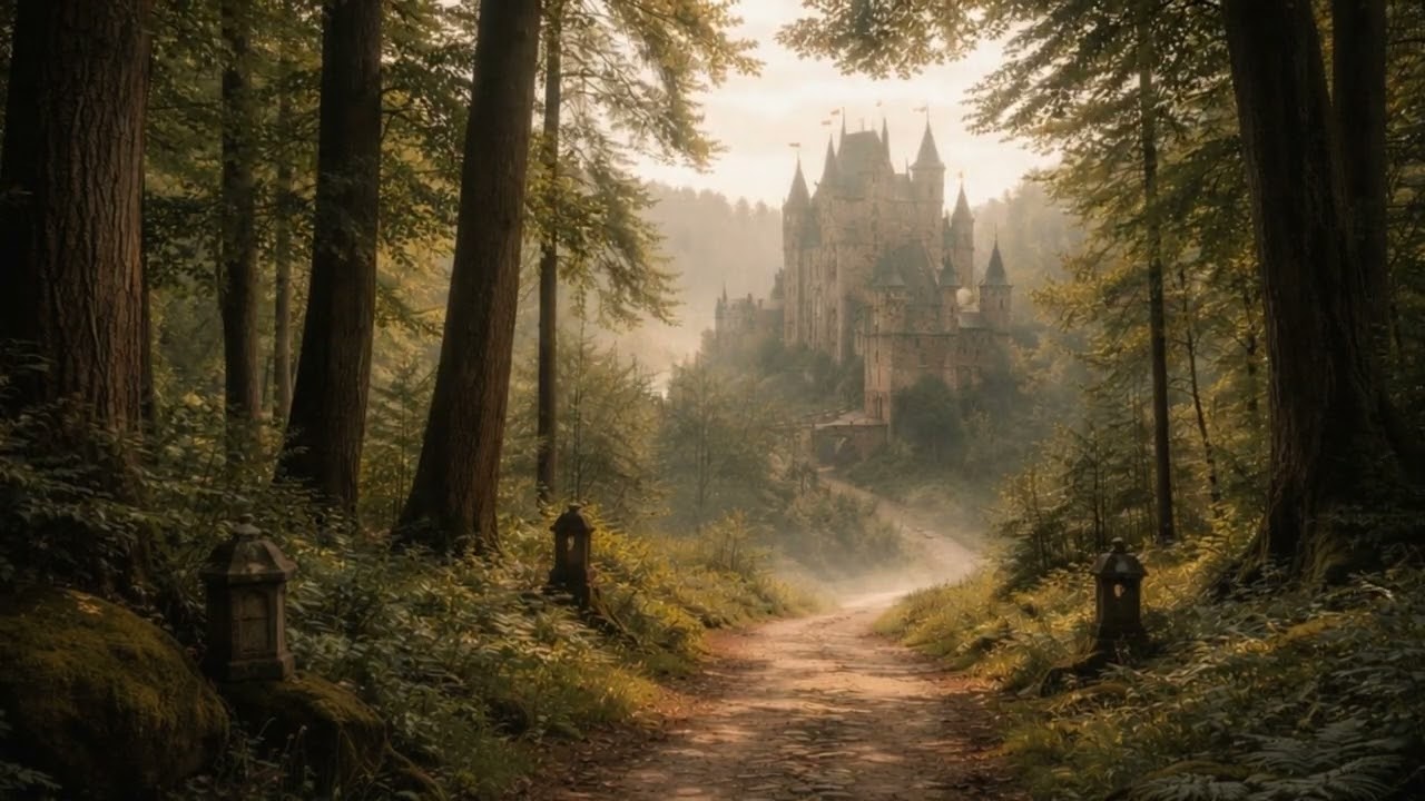 Medieval Handpan Ambience - Calm Castle Resonance 432 Hz 1 Hour