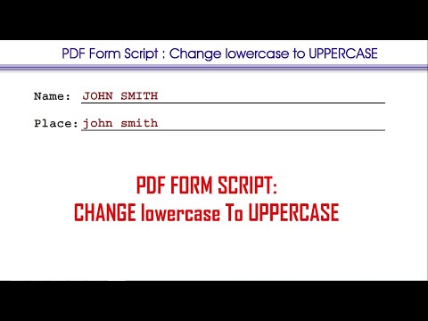 Change Small letter