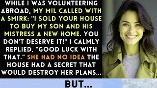 My Mother In Law Secretly Sold My House While I Was Away, But She Had No Idea