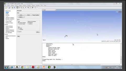 LearnCAx Soft Demo ANSYS FLUENT Import mesh in ANSYS FLUENT