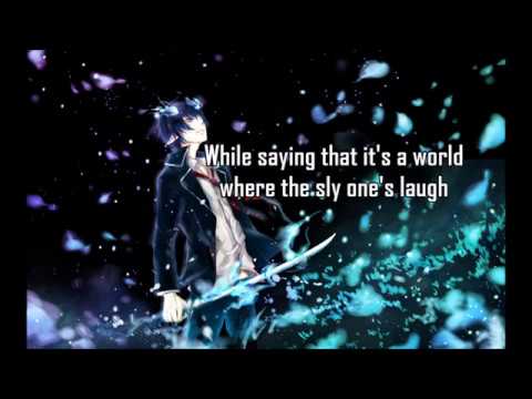 Aoi No Exorcist S2 Op Full W/ English Lyrics - Itteki No Eikyou - UVERworld