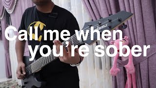 Evanescence - Call Me When You're Sober (Guitar Cover by Irfan Ahmed) // 2019