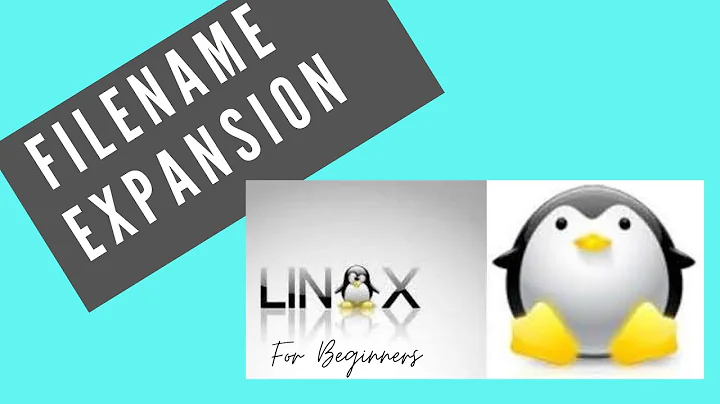 Linux: Filename Expansion